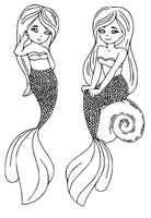 Mermaids Sisters